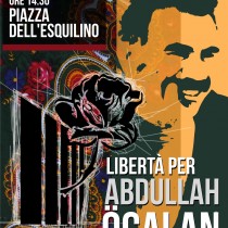 Libertà per Ocalan!  Pace in Kurdistan! 11 febbraio manifestazione nazionale a Roma