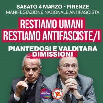 A Firenze il 4 marzo con la Scuola della Costituzione contro il governo di Valditara e Piantedosi