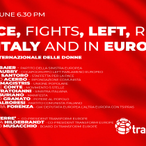 La pace, le lotte, la sinistra e la destra, in Italia e in Europa