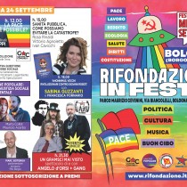 Rifondazione in festa: Da Michele Santoro a Sabina Guzzanti, quattro giorni di cultura, politica e intrattenimento a Bologna