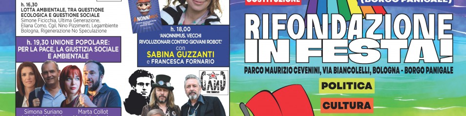 Domani alla festa di Rifondazione: Pablo Iglesias, Michele Santoro e salario minimo