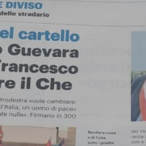Acerbo (Prc-Up): destra contro Guevara. A Vaiano Cremasco sindaco vuole cambiare nome alla via intitolata al Che