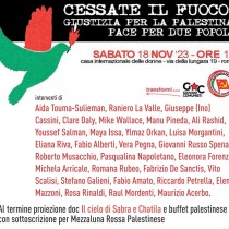 Rifondazione: domani a Roma iniziativa per il CESSATE IL FUOCO