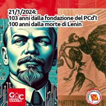 21 gennaio iniziative a Livorno per centenario Lenin