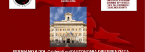 Rifondazione Comunista con i comitati contro l’autonomia differenziata Il 29 aprile presidi, flash mob e volantinaggi.