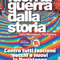 Il 25 aprile, che sia giorno antifascista e soprattutto contro ogni guerra.