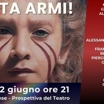 BASTA ARMI: Questa sera a Roma, Villa Borghese – Prospettiva del Teatro, un evento promosso da Michele Santoro