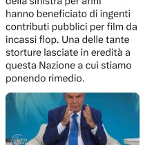 Il valore della cultura non si misura al botteghino