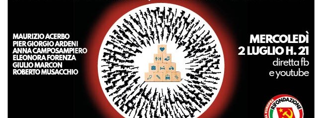 FERMARE LE ARMI, FERMARE IL RIARMO. STOP REARM EUROPE