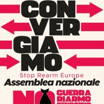 Stop Rearm Europe: assemblea nazionale 27 settembre a Roma