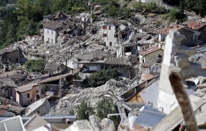 Pescara del Tronto, le devastazioni dovute al sisma