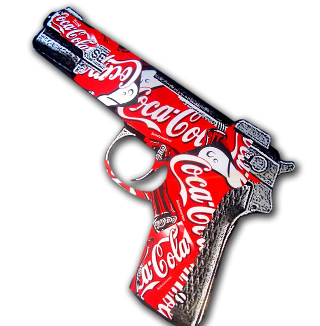 PISTOLA coca cola