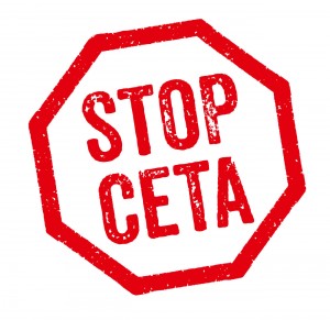 Red Stamp - Stop CETA