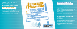 privatizzazioneacqua