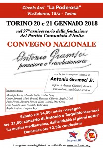 Manifesto 70x100 Gramsci con nomi