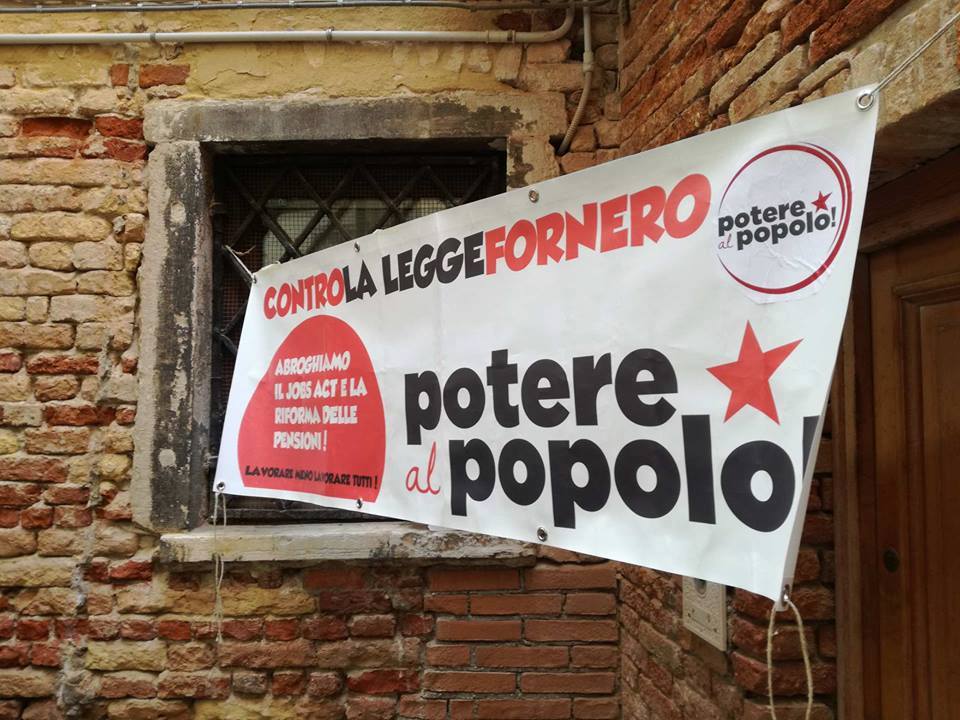 Massimo impegno nella campagna elettorale per Potere al popolo e per il rilancio del Prc