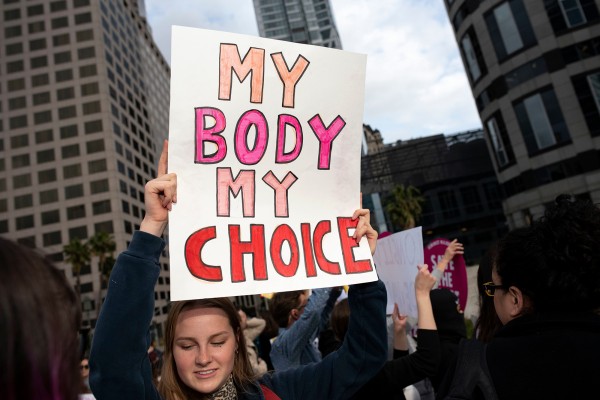 Abortion rights rally, Los Angeles, USA - 21 May 2019