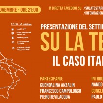 Questa sera presentiamo il numero 7 della rivista Su la testa, relativa al caso italiano.