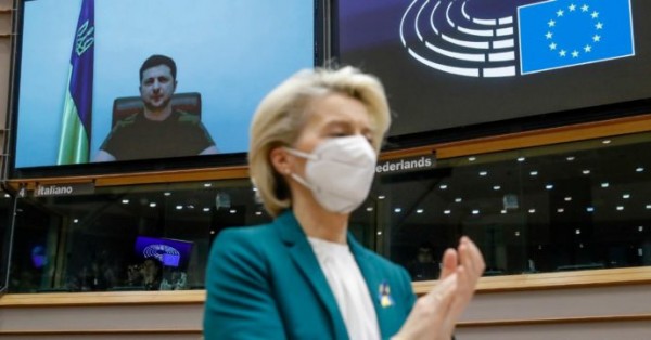 EU Parliament extraordinary plenary session debate on Russian aggression against Ukraine