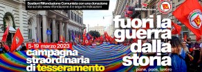 FUORI LA GUERRA DALLA STORIA